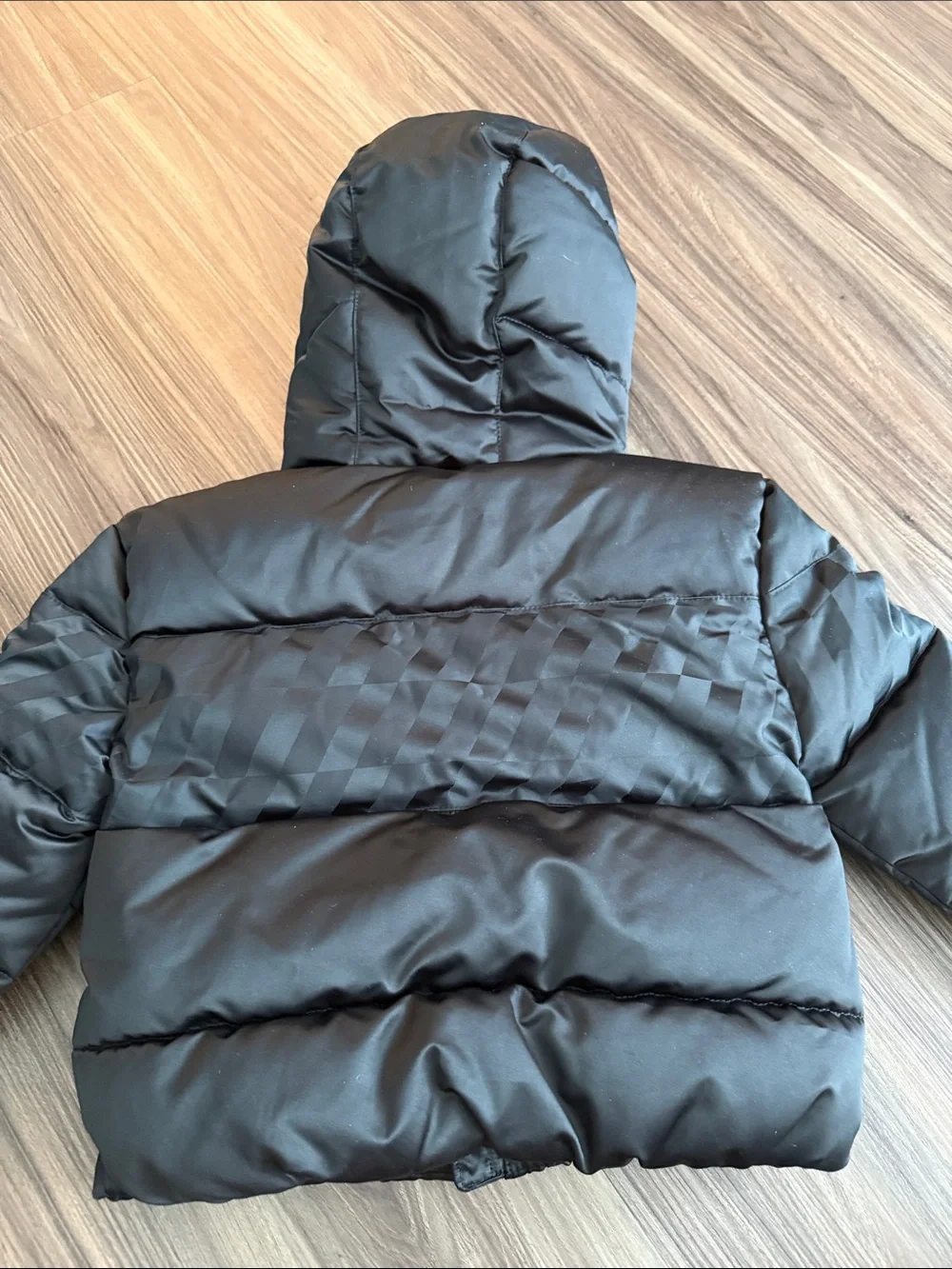 Nike 2T Black Puffer Jacket with Hood